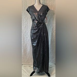 *NWT*Elegant Black Sequin Dress